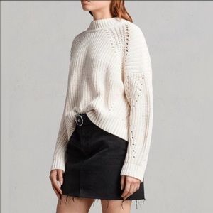 All Saints Malu Pointelle Sweater